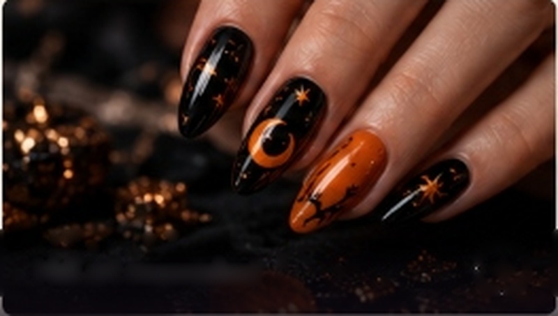 Nail art ensorcelant