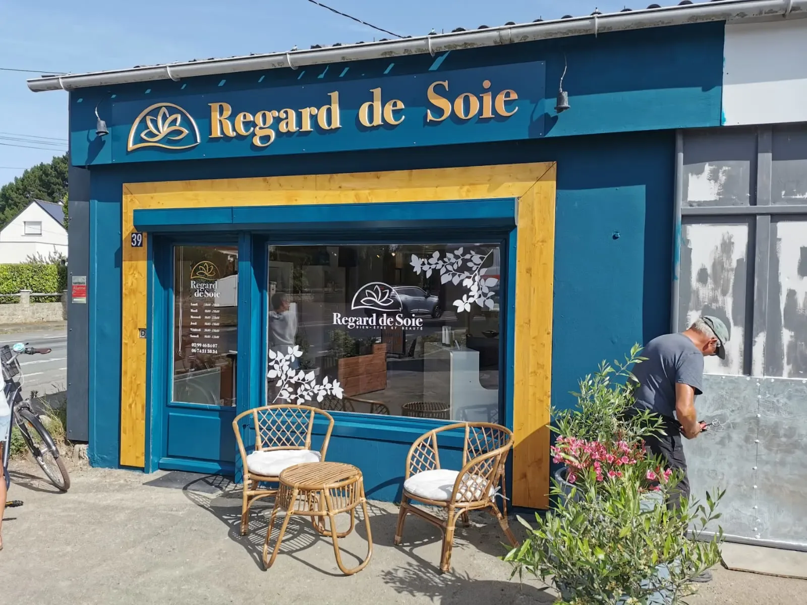 Regard de soie