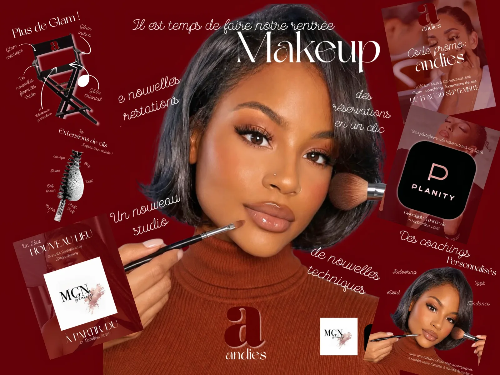 Andies Makeup - Maquillage Baie-Mahault - Photo de couverture - OneBooking