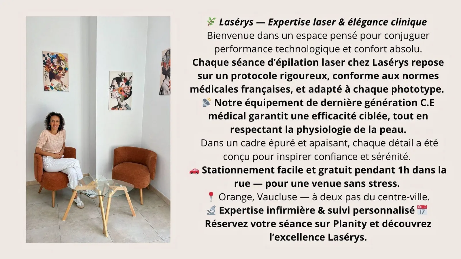 Laserys - Institut de beauté Orange - OneBooking