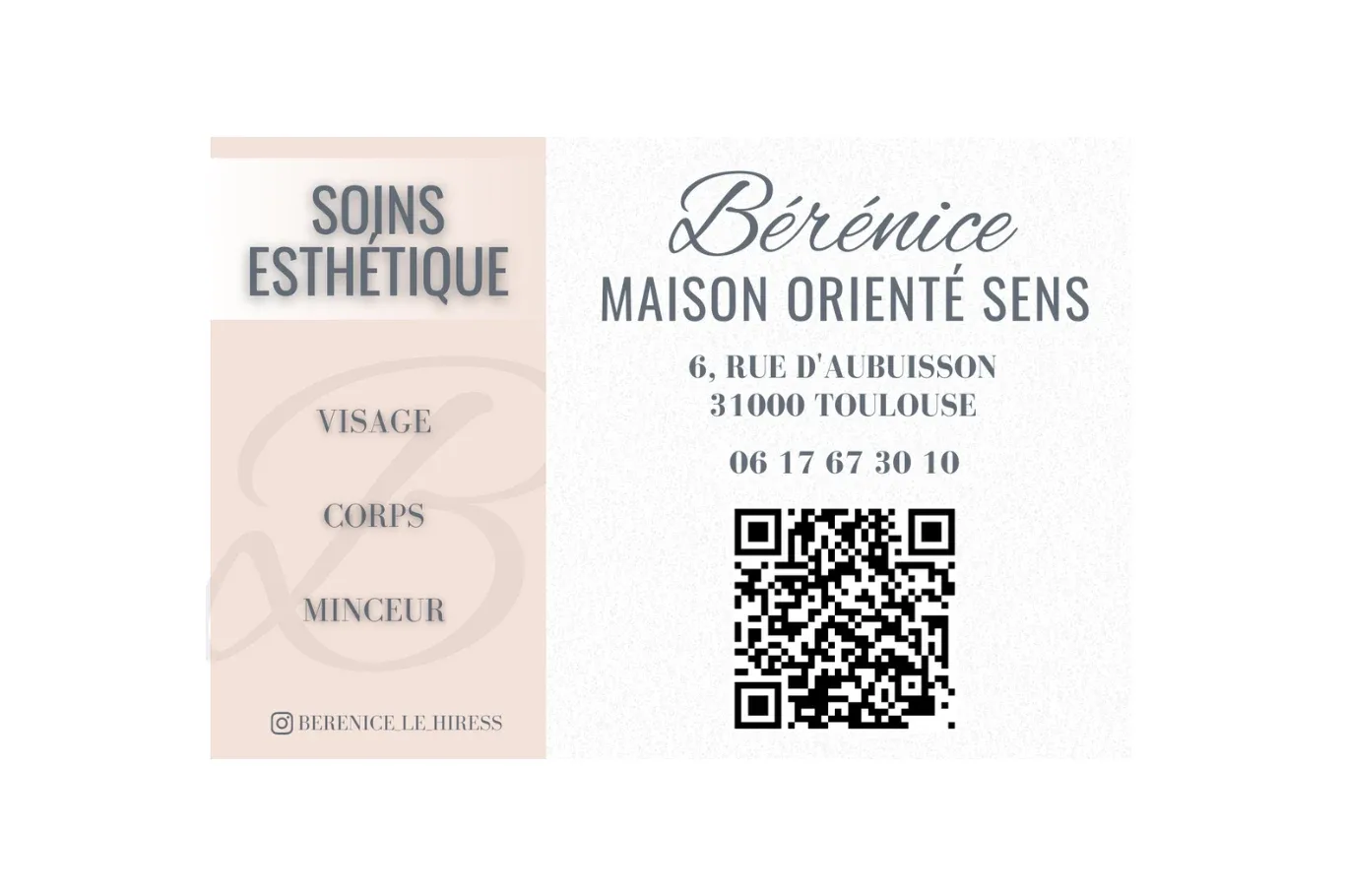 Bérénice Maison Orienté Sens - Massage Toulouse - OneBooking