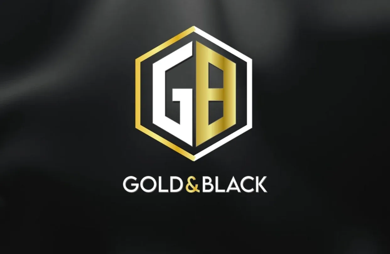 Gold and Black