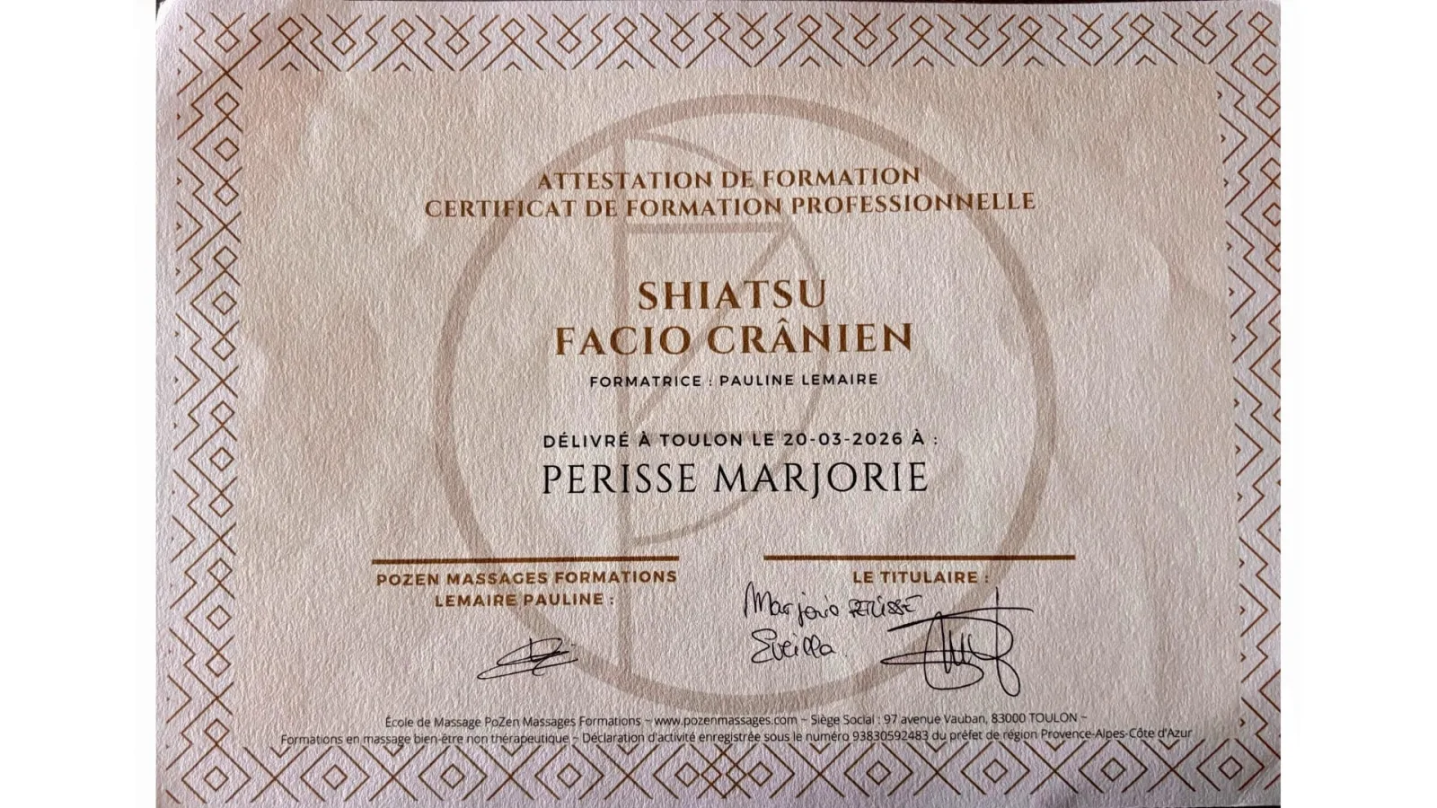 ÉVEILLA - Marjorie PERISSE - Massage Le Pradet - ÉVEILLA - Marjorie PERISSE - Photo Galerie - OneBooking