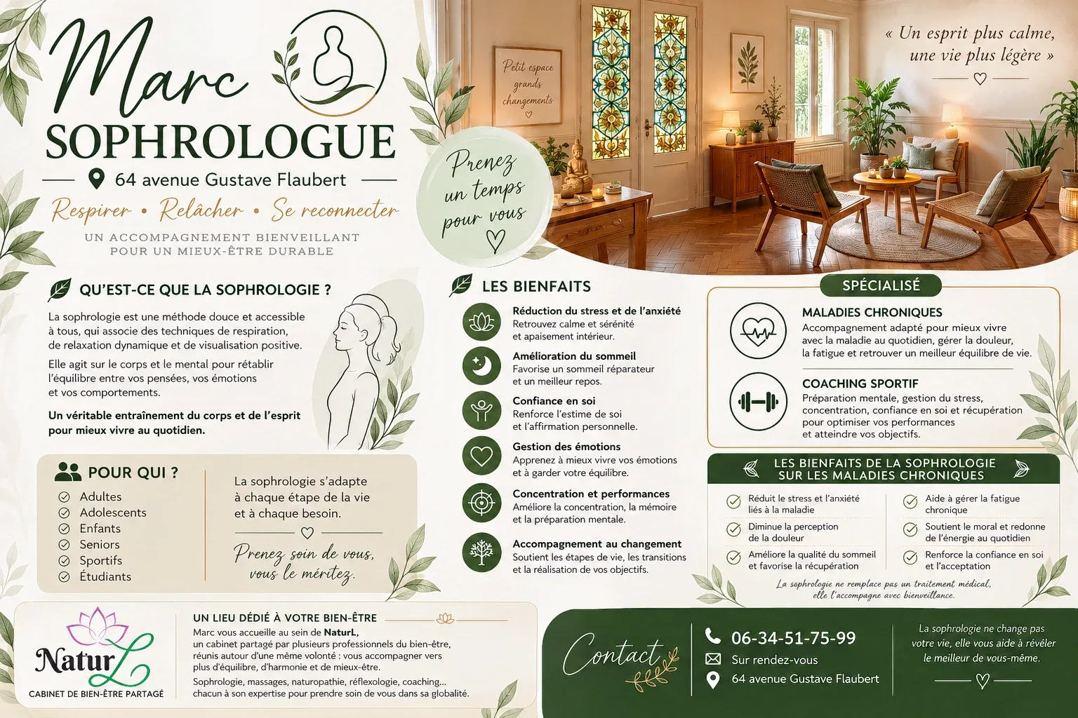 L'Âme et le Souffle - Massage Louviers - L'Âme et le Souffle - Photo Galerie - OneBooking