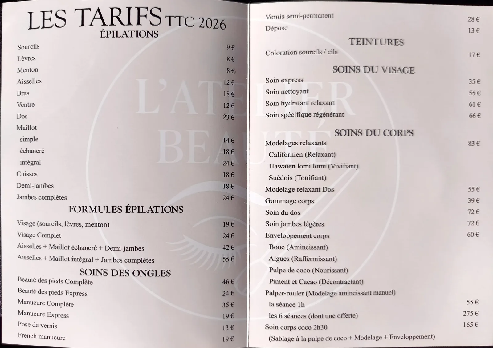 L'atelier beauté by esthétique Laura - Institut de beauté Montauroux - L'atelier beauté by esthétique Laura - Photo Galerie - OneBooking