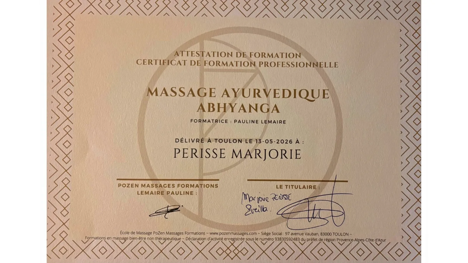 ÉVEILLA - Marjorie PERISSE - Massage Le Pradet - ÉVEILLA - Marjorie PERISSE - Photo Galerie - OneBooking