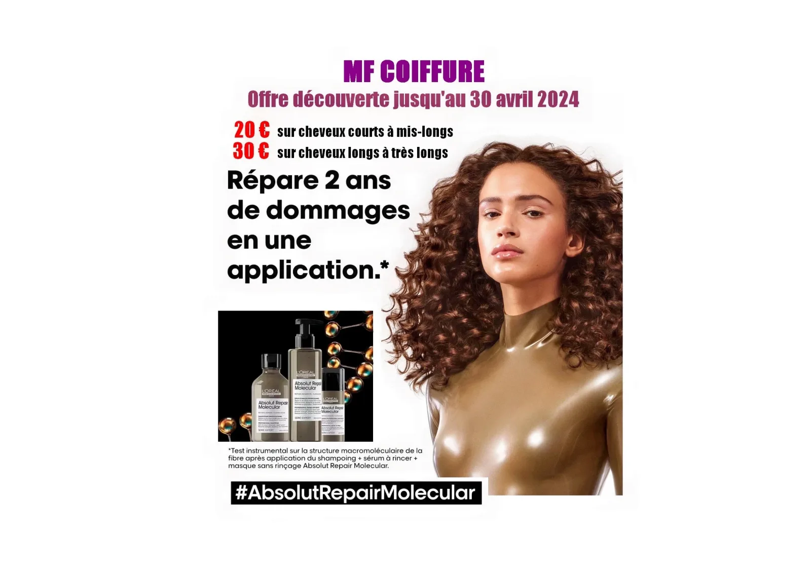 MF Coiffure - Coiffure Châteauneuf-Grasse - MF Coiffure - Photo Galerie - OneBooking