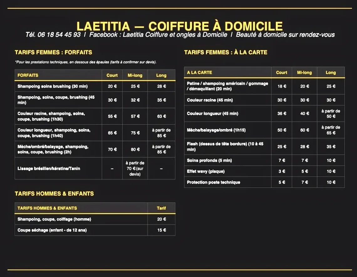 Laetitia D. - Coiffure Aucamville - Laetitia D. - Photo Galerie - OneBooking