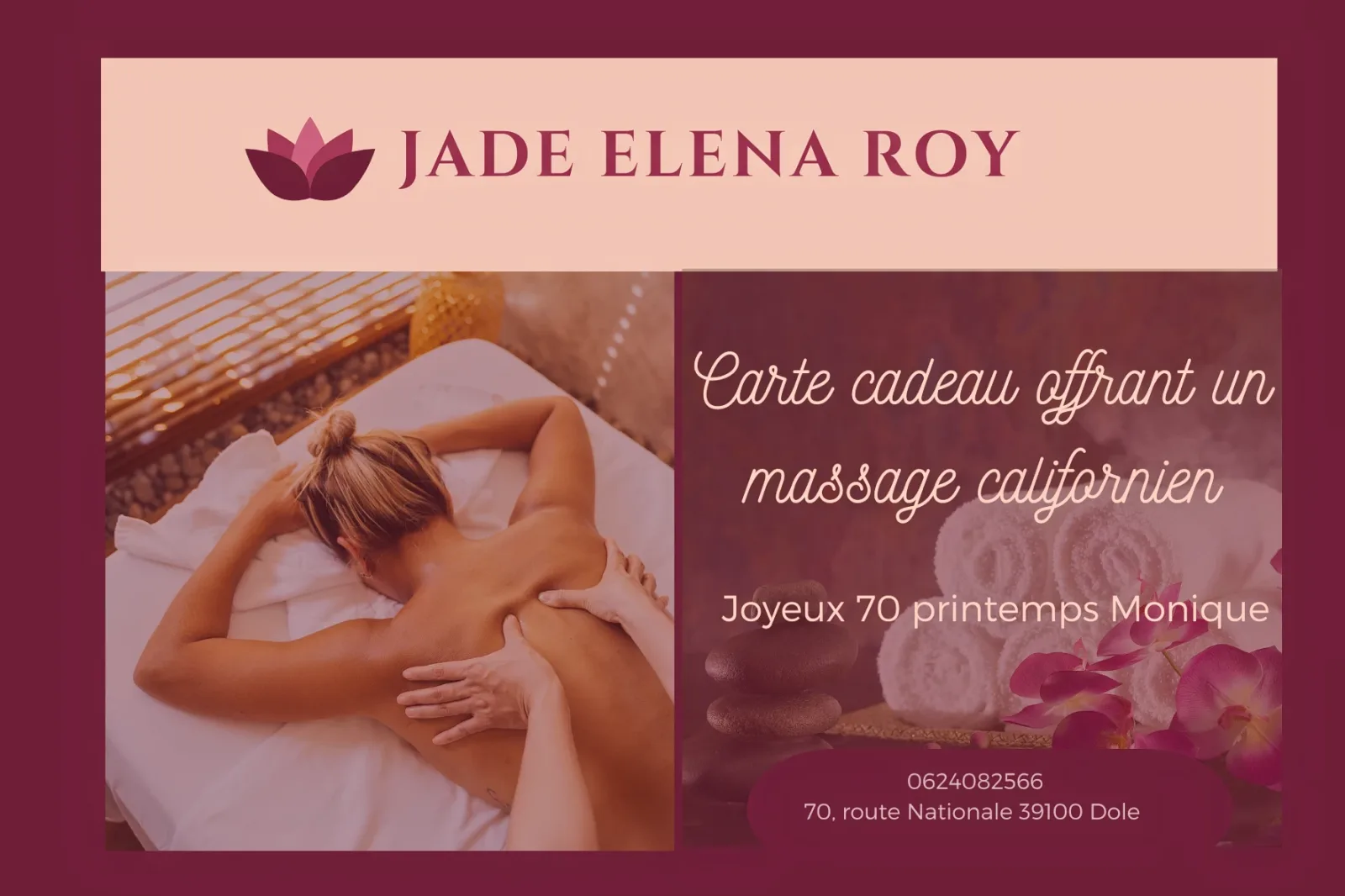 Jade Elena Roy - Esthétique - Institut de beauté Dole - Jade Elena Roy - Esthétique - Photo Galerie - OneBooking