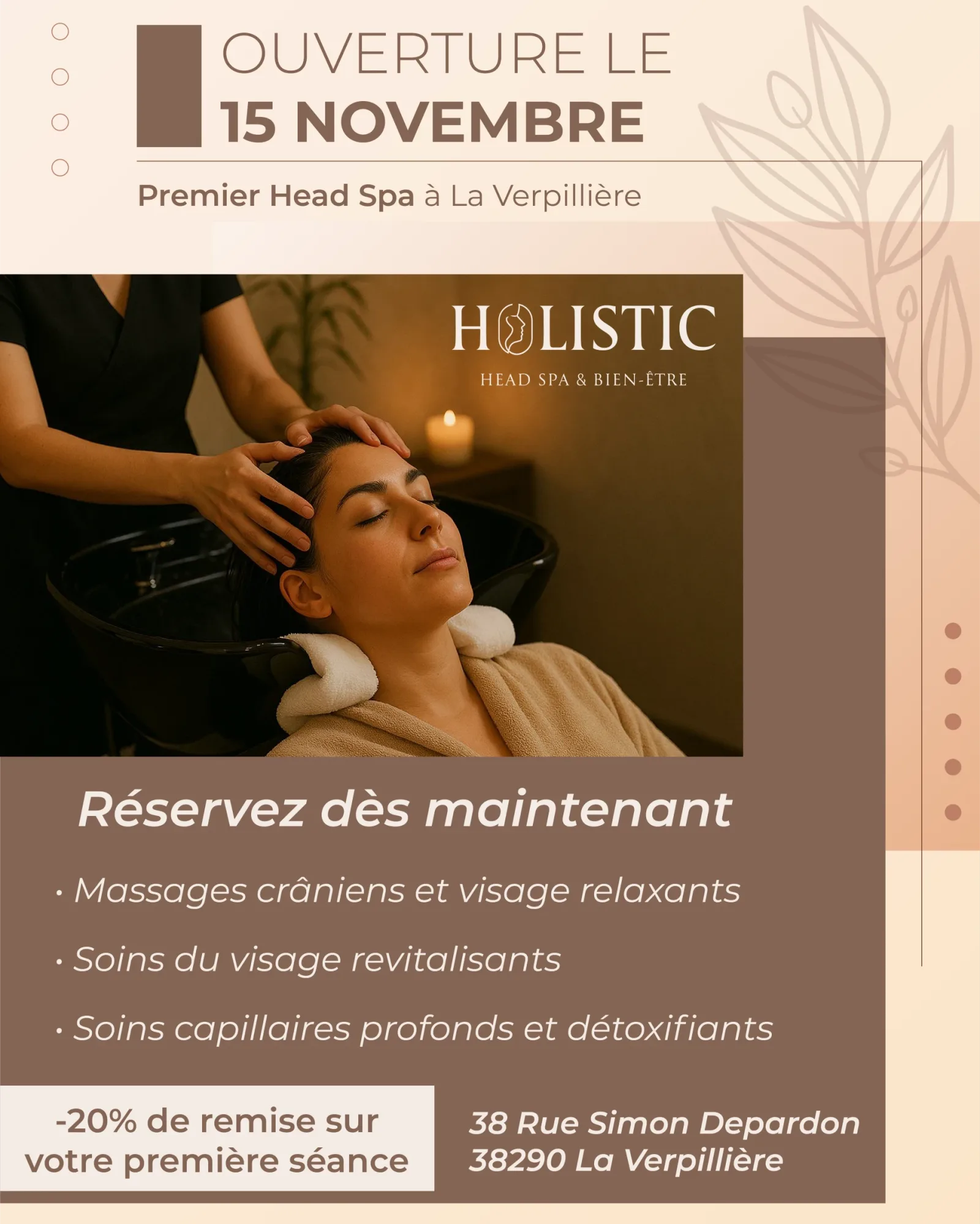 Holistic Head Spa - Spa La Verpillière - Holistic Head Spa - Photo Galerie - OneBooking