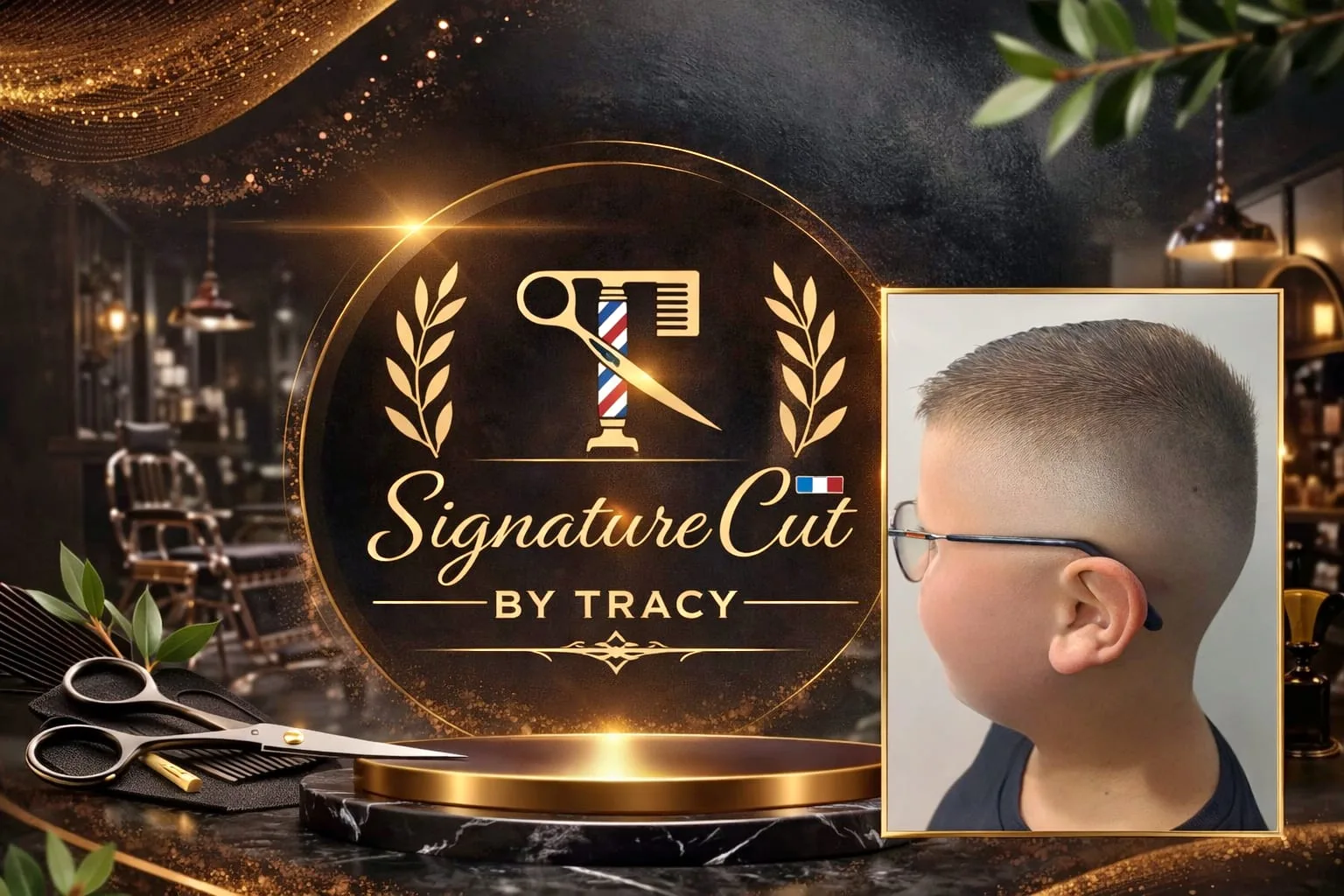 Signature cut by Tracy - Barbier Pau - Signature cut by Tracy - Photo Galerie - OneBooking