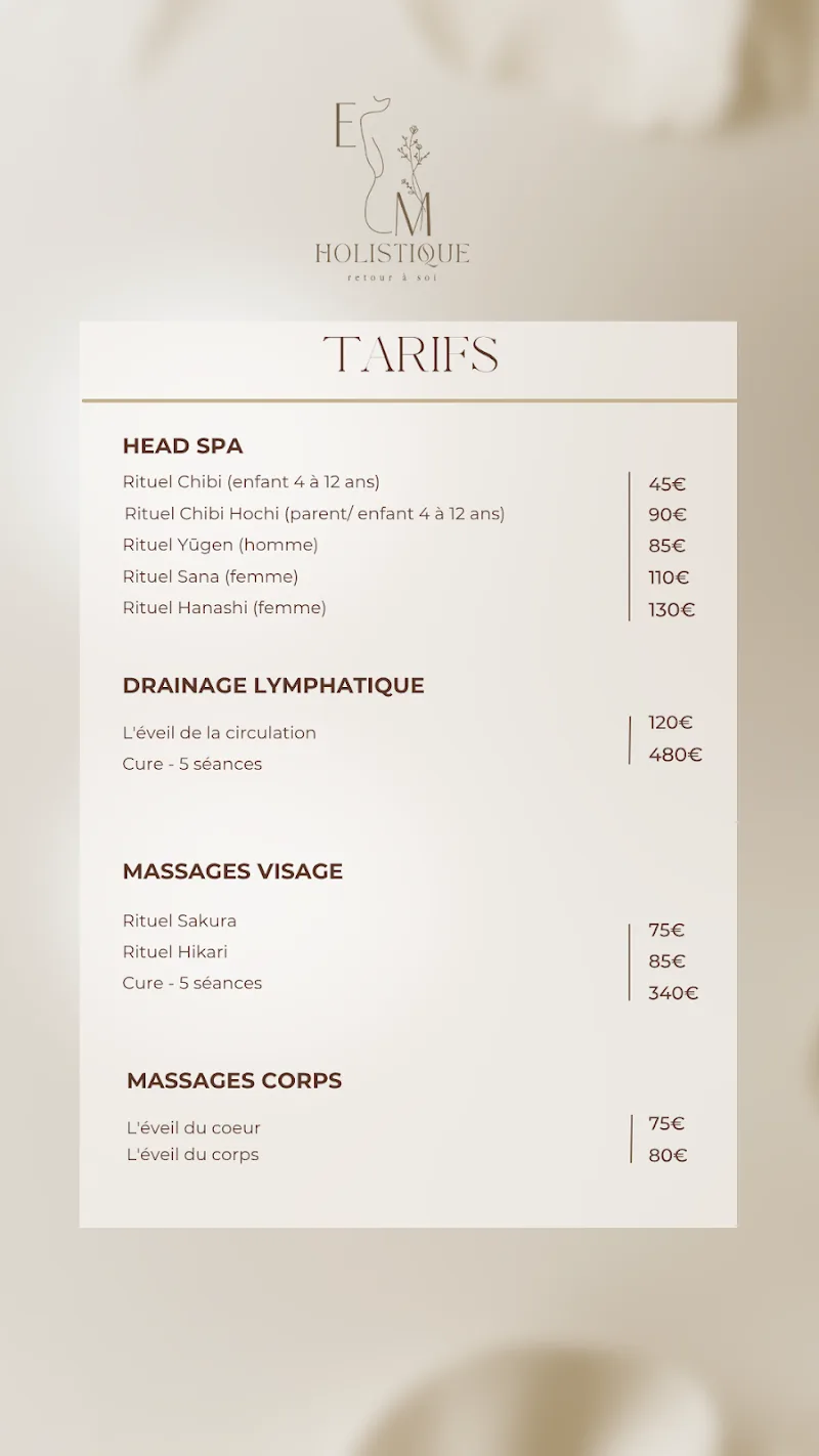 EM Holistique - Massage Dijon - Photo de couverture - OneBooking