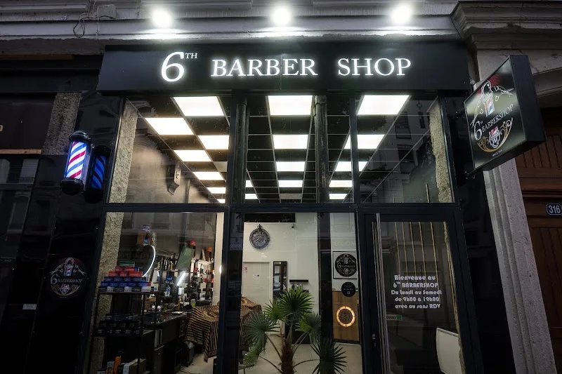 6TH Barbershop coiffeur homme Lyon Cours Lafayette - Barbier Lyon - Photo de couverture - OneBooking