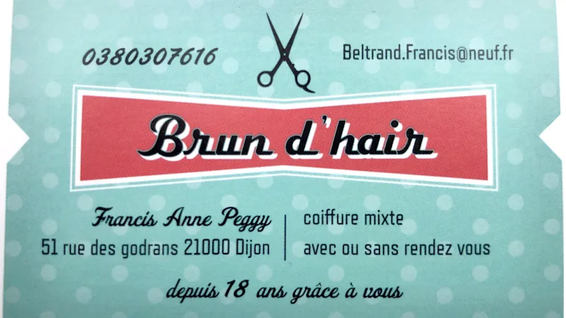 Brun D’hair - Coiffure Dijon - Photo de couverture - OneBooking