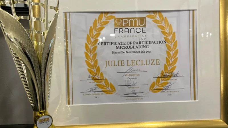 Julie Lecluze Institut de beauté et centre de formation CPF en esthétique dans Toute La France - Onglerie Perpignan - Photo de couverture - OneBooking