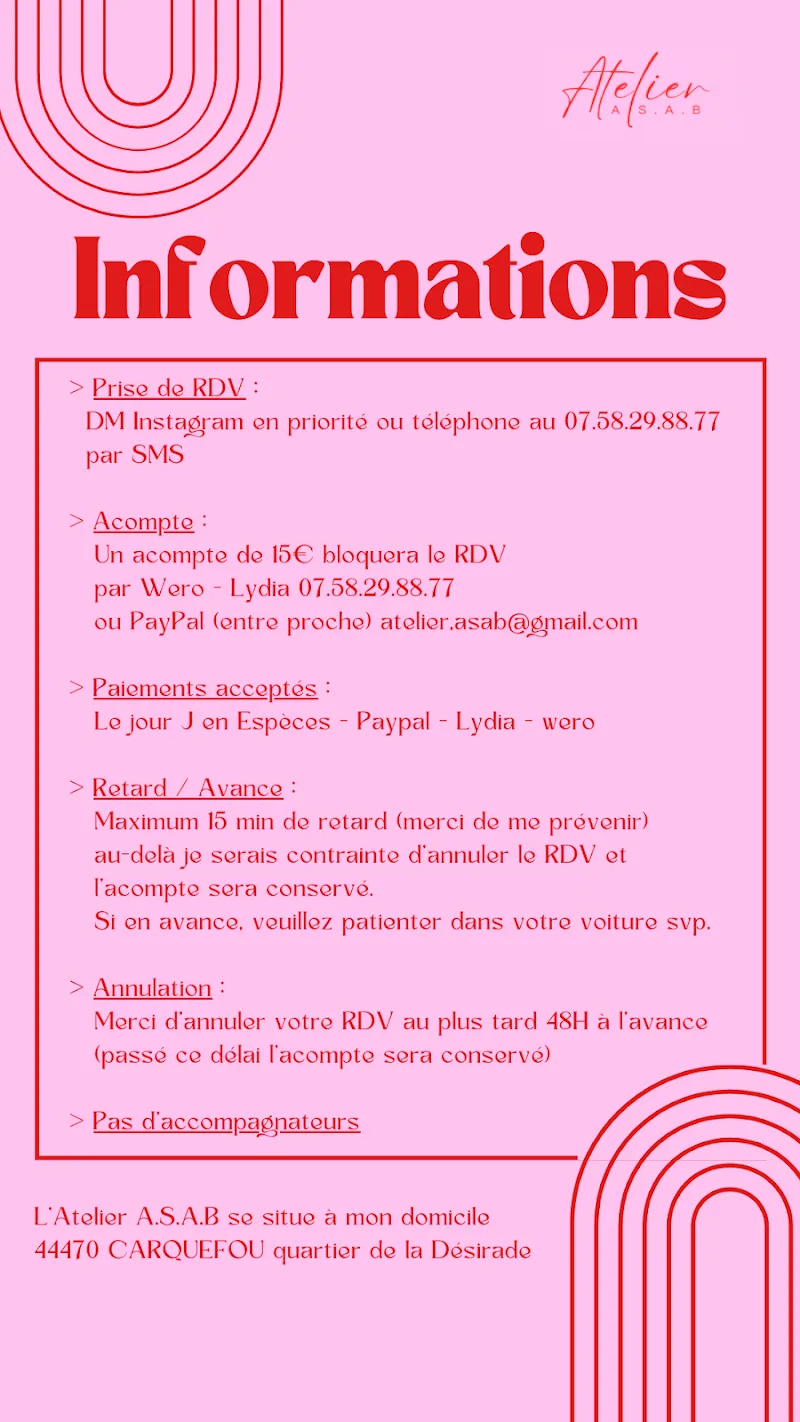 Atelier A.S.A.B - Onglerie Nantes - Photo de couverture - OneBooking