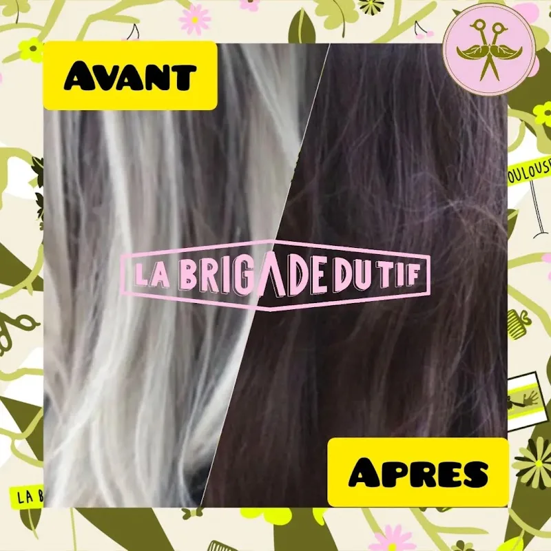 La Brigade du Tif salon de coiffure végétal et tarification non genrés