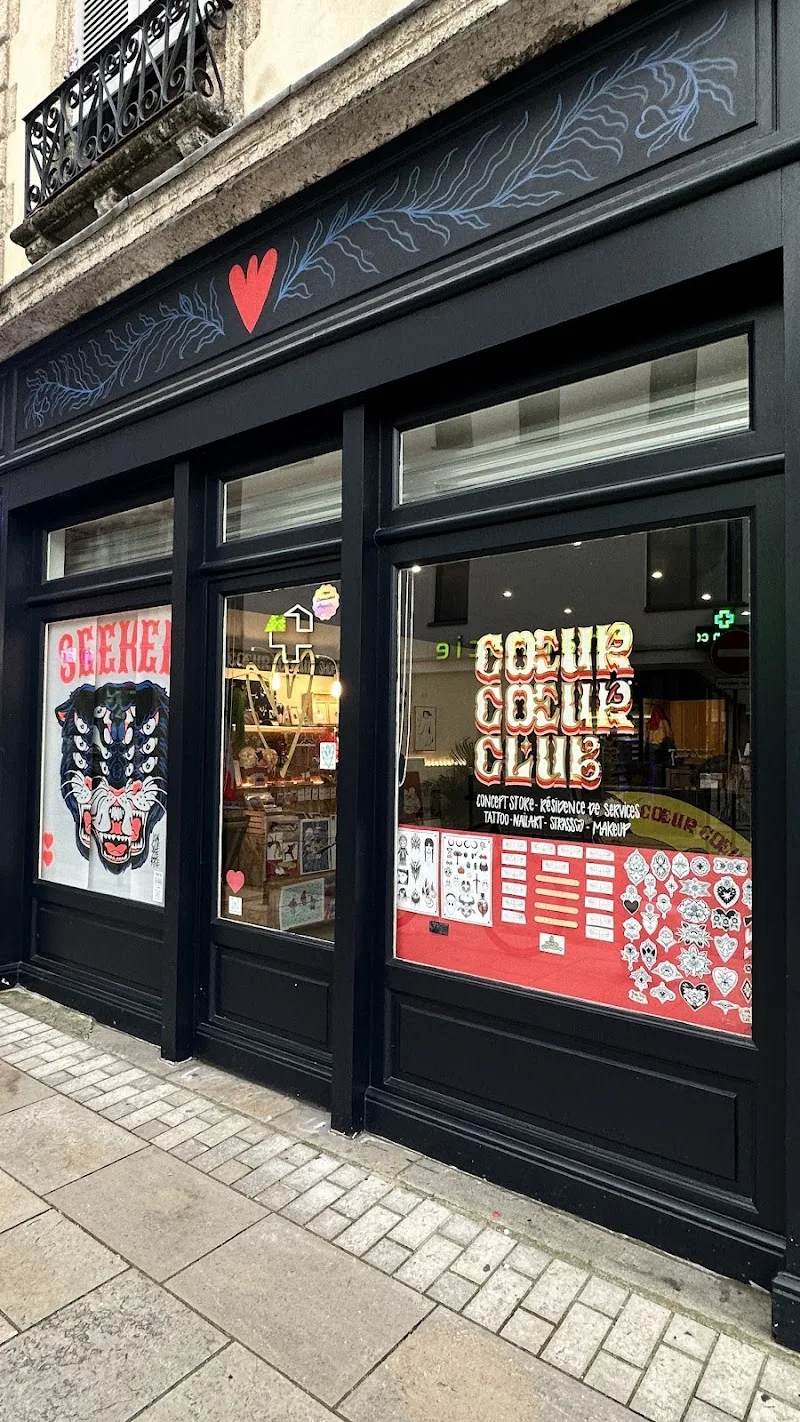 CoeurCoeur Club - Tatouage - Piercing - Coiffure - Manucure - strass dentaire - Concept Store - Coiffure Bayonne - Photo de couverture - OneBooking