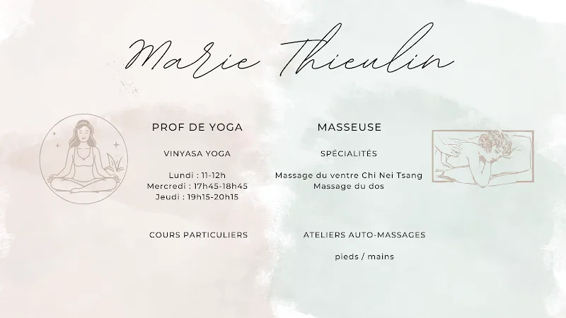 Massage du ventre Chi Nei Tsang, massage du dos, massage intuitif - Marie Thieulin (Grenoble - cabinet principal à Voiron)