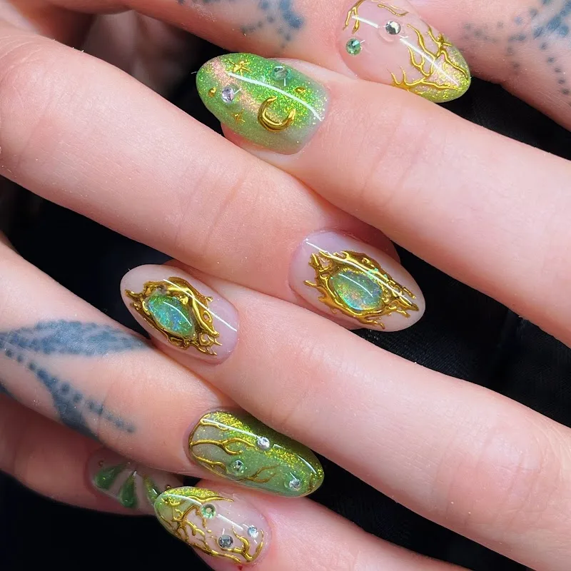 Mermaid Nails Gallery – Asian nail art beauty salon