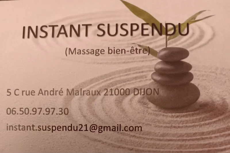 INSTANT SUSPENDU - Massage Dijon - Photo de couverture - OneBooking