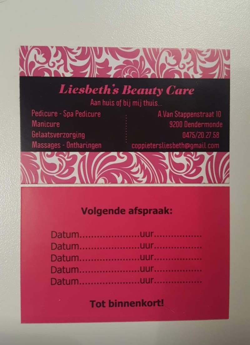 Liesbeth's Beauty Care - Institut de beauté Dendermonde - Photo de couverture - OneBooking
