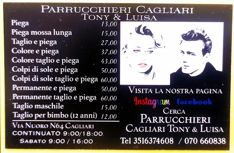 PARRUCCHIERI CAGLIARI TONY & LUISA