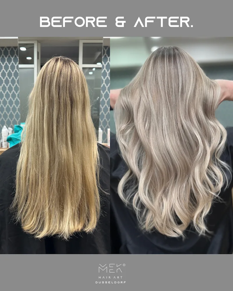 Friseur Düsseldorf MEK Hair Art Spezialisten für Blond Balayage Detox und Olaplex - Coiffure Düsseldorf - Photo de couverture - OneBooking
