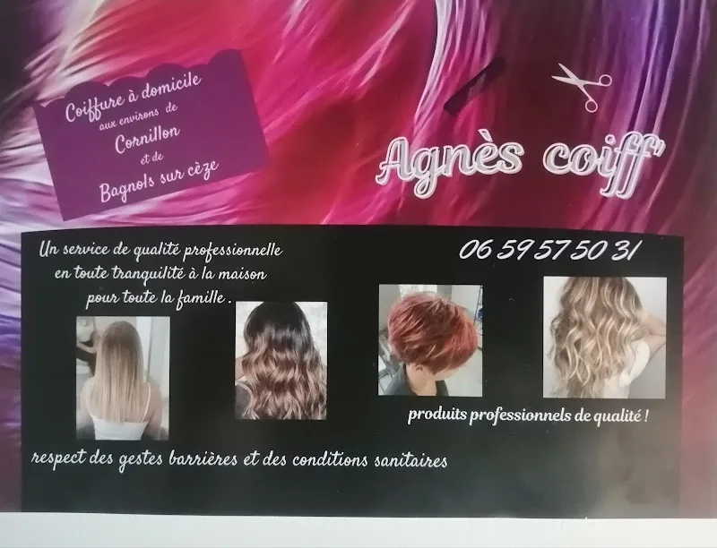 Agnès Coiff' domicile - Coiffure La Roque-sur-Cèze - Photo de couverture - OneBooking