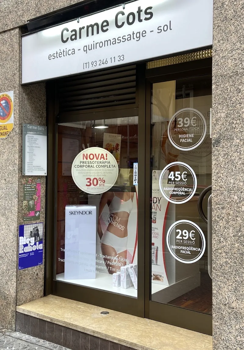 ESTÉTICA CARME COTS - Esthétique Barcelona - Photo de couverture - OneBooking
