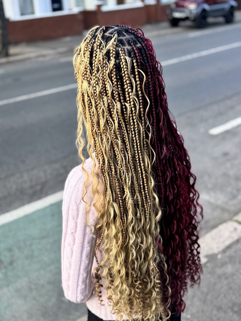 Elegant braids by Rhoda