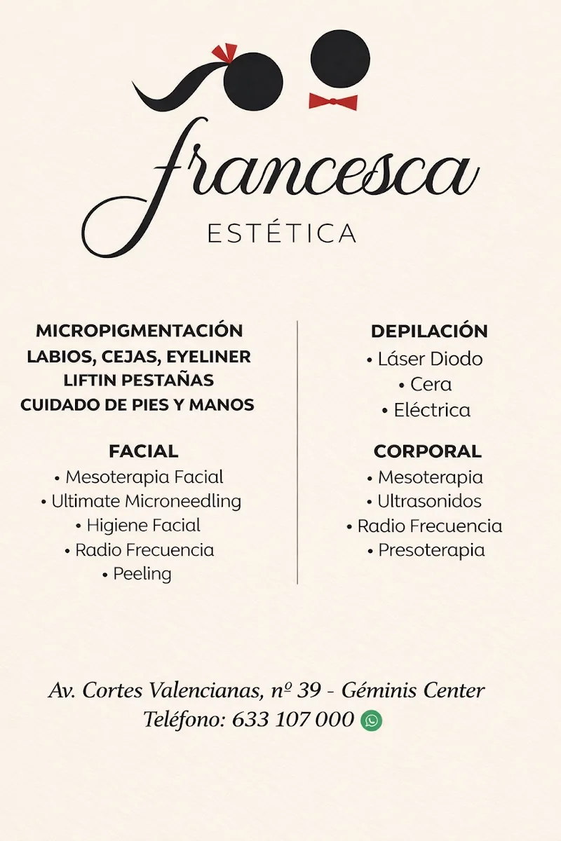 Francesca - Clínica Médico Estética - Esthétique València - Photo de couverture - OneBooking