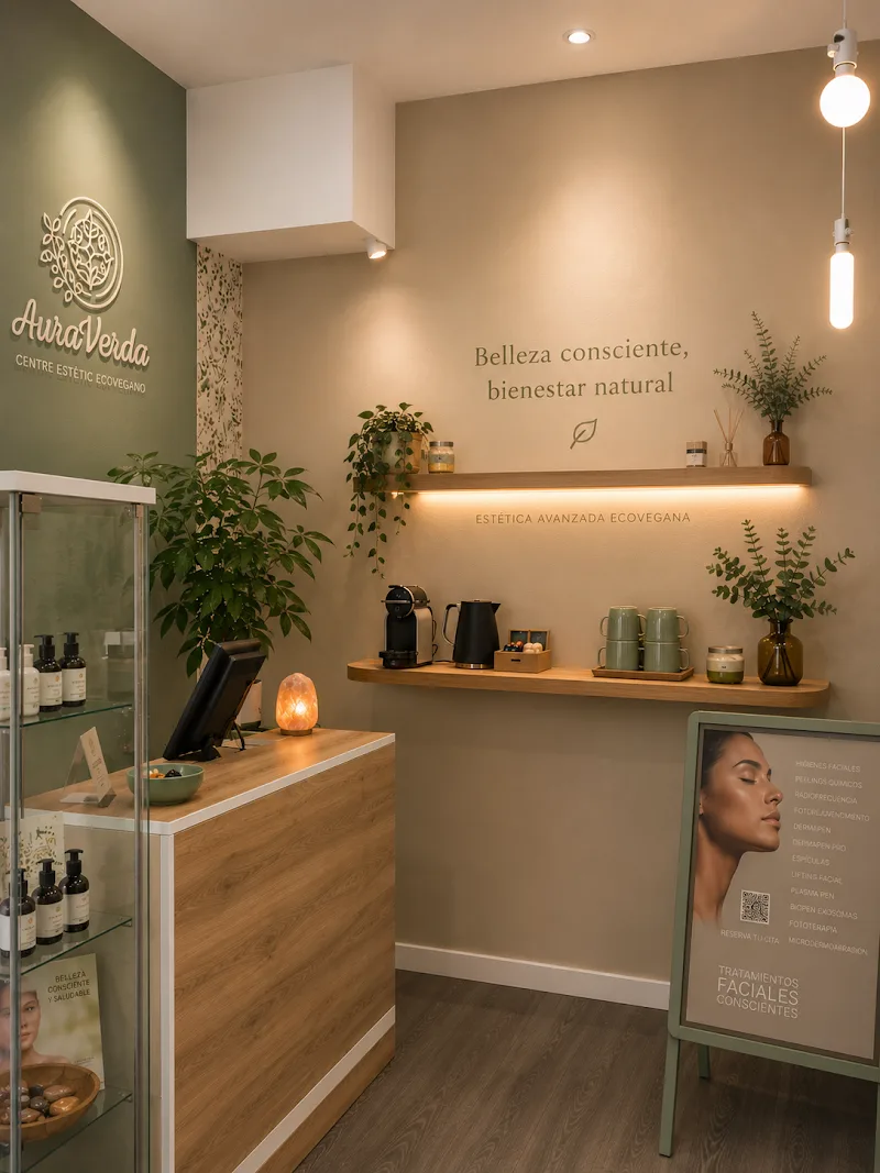 AuraVerda ecovegà centre d'estetica avançada en Sabadell - Institut de beauté Sabadell - Photo de couverture - OneBooking