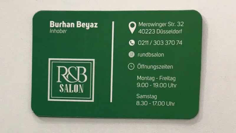 R & B Friseursalon - Coiffure Düsseldorf - Photo de couverture - OneBooking